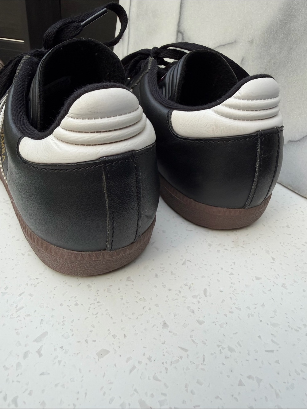 Adidas Samba Men’s Size 8 Womens 10 Classic Three Stripe Sneaker Leather Suede - Picture 4 of 6